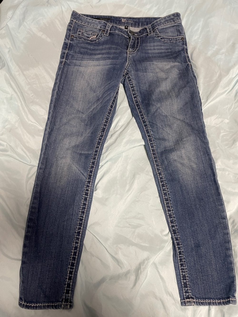 Kut from the Kloth Women's Medium Blue Skinny Jeans